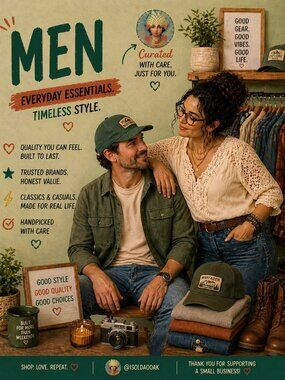MEN CLOSE BY ISOLDA OOAK